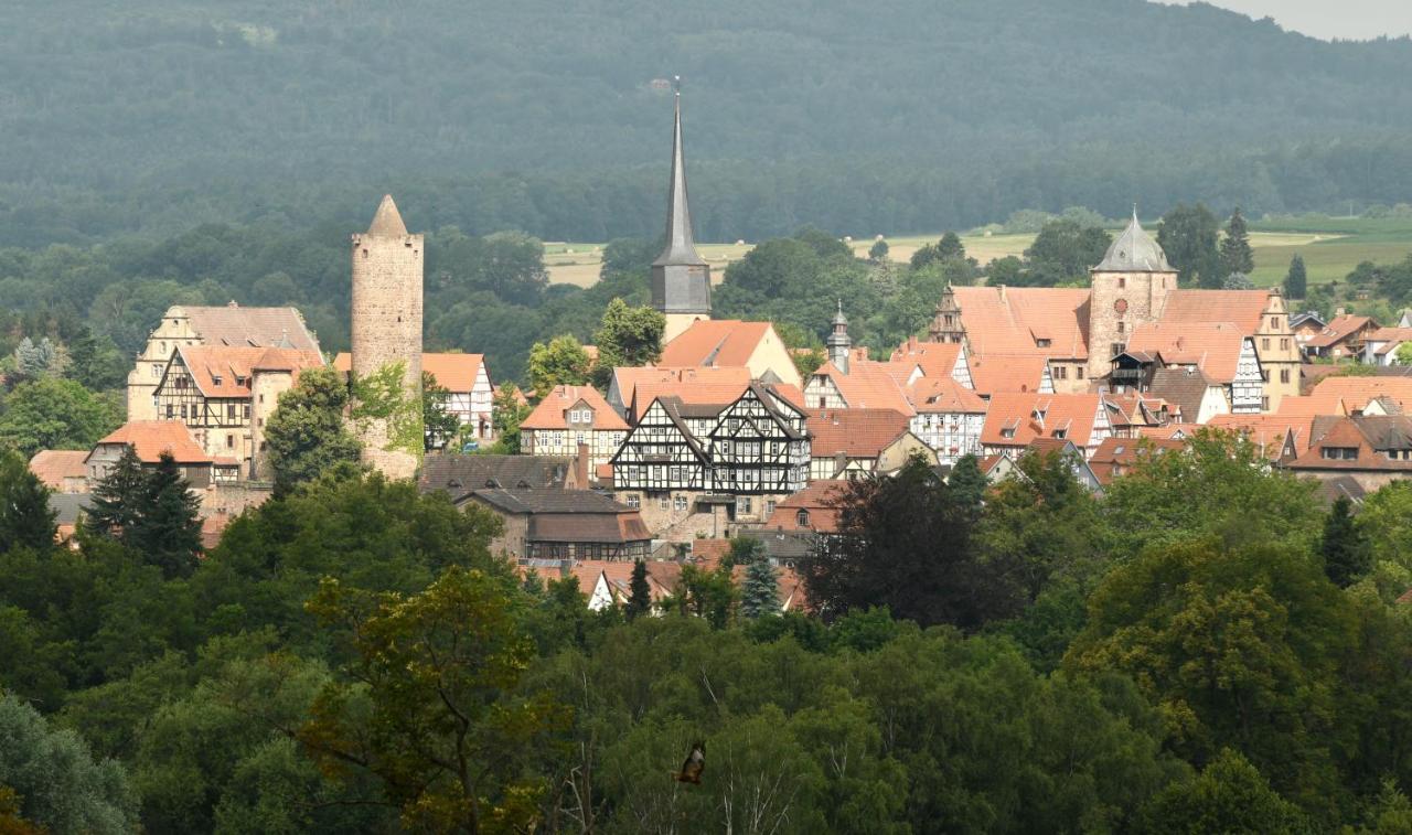 Graefin Anna - Design-Apartment In Der Historischen Hinterburg Schlitz - Nahe Fulda Und Bad Hersfeld Eksteriør billede