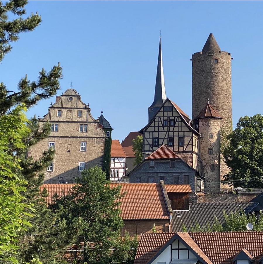 Graefin Anna - Design-Apartment In Der Historischen Hinterburg Schlitz - Nahe Fulda Und Bad Hersfeld Eksteriør billede